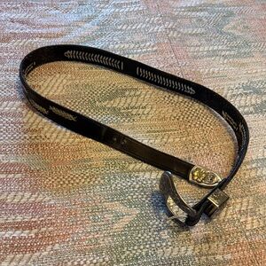 Leather western belt 3620